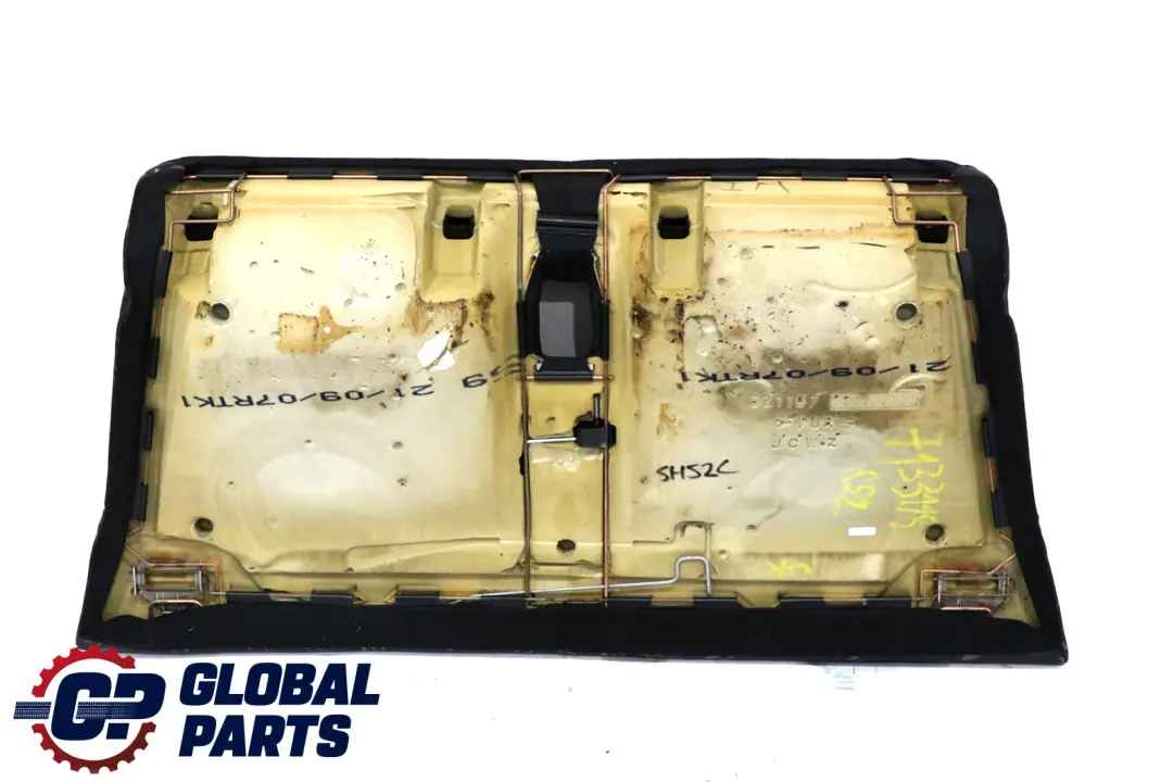 Back Cover Bench Sofa Base Cloth Panther Black to BMW Mini Cabrio R52 Rear Seat with Part number 7133118 BMW Mini Cabrio R52 Rear Seat Back Cover Bench Sofa Base Cloth Panther Black - SKU 7133118 - Part number 7133118