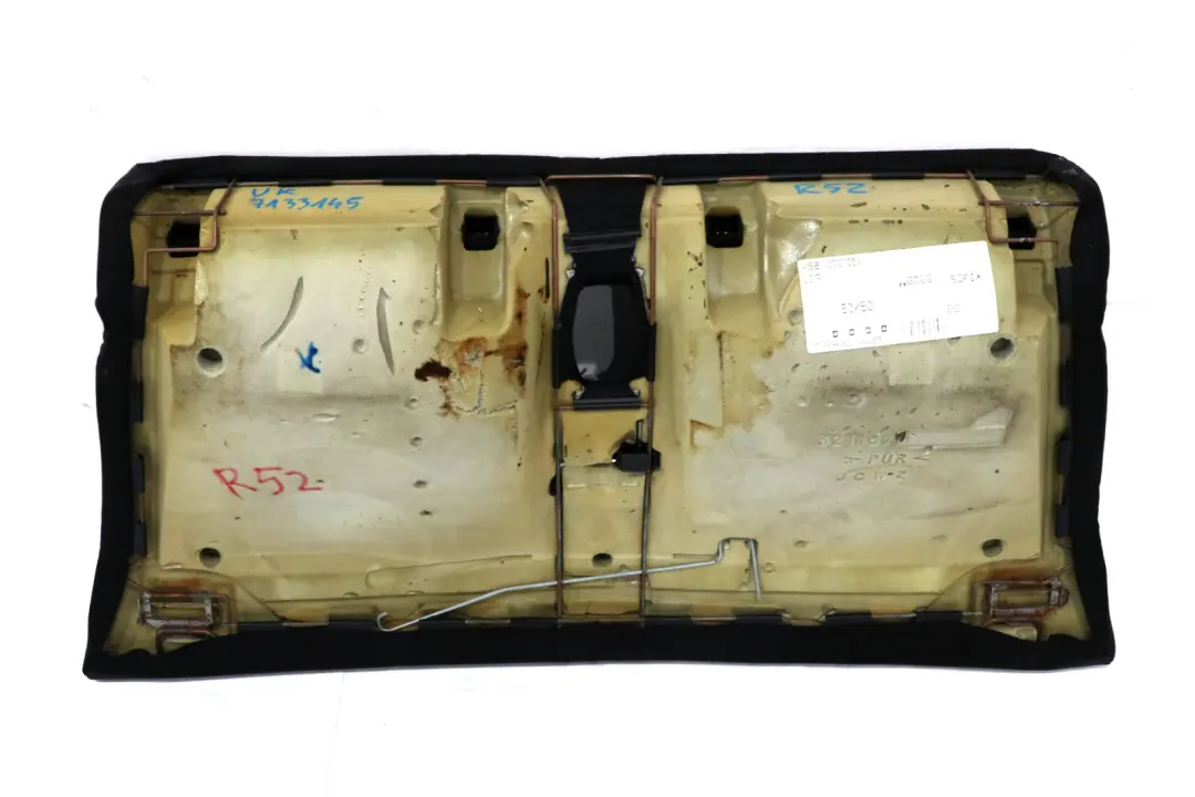Rücksitzbank Sofa Bezug Sitz Stoff für Mini Cabrio R52 mit Teilenummer 7133145 Mini Cabrio R52 Rücksitzbank Sofa Bezug Sitz Stoff - SKU 7133145 - Teilenummer 7133145
