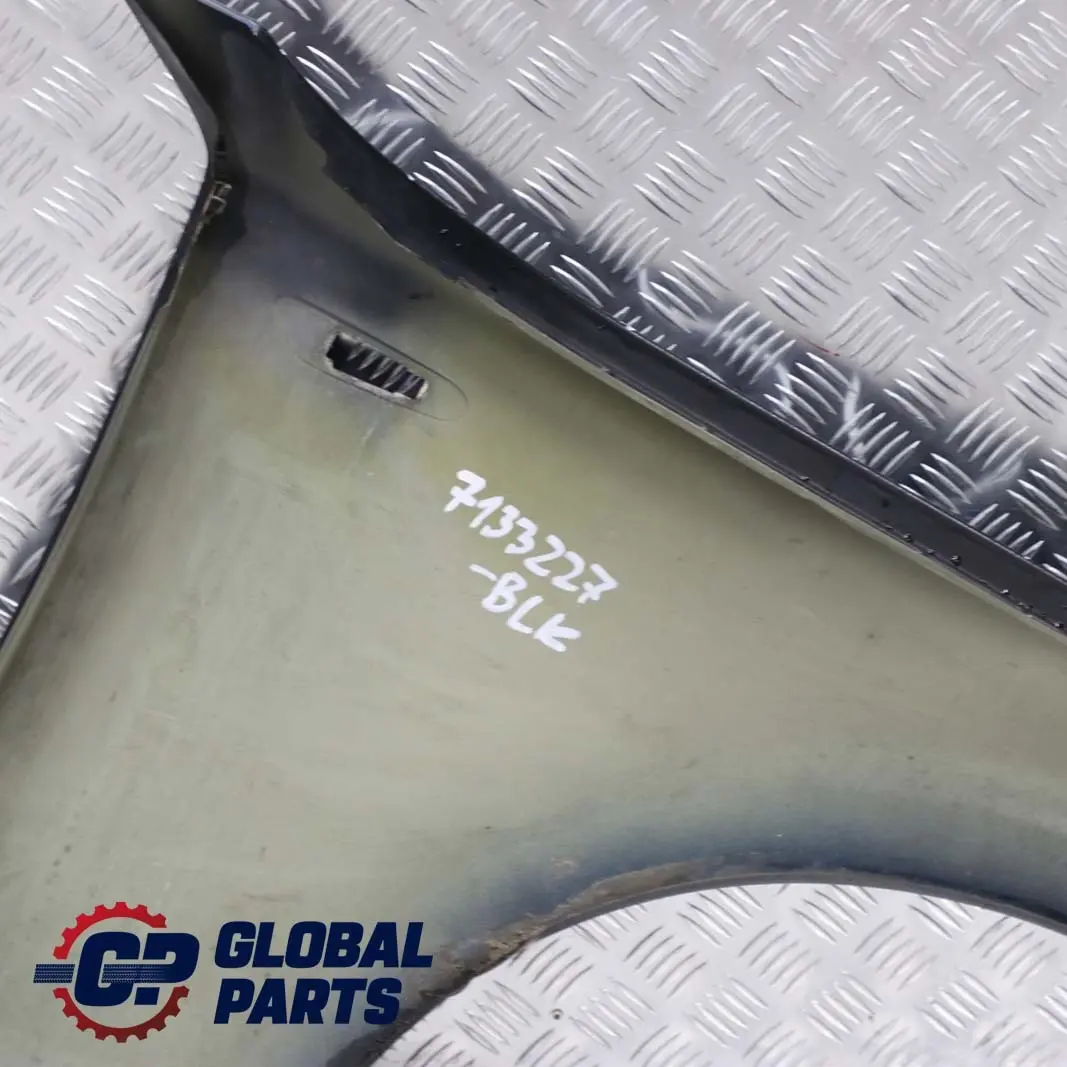  £BMW 1 E81 E87 Side Panel Wing Fender Front Left N/S Black Painted - SKU 7133227-BLK - Part number 7133227