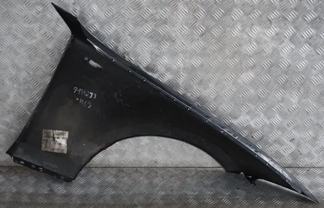 BMW 1 Series 9 E81 E87 Side Panel Wing Fender Front Left N/S Black Sapphire 475 - SKU 7133227-BS9 - Part number 7133227