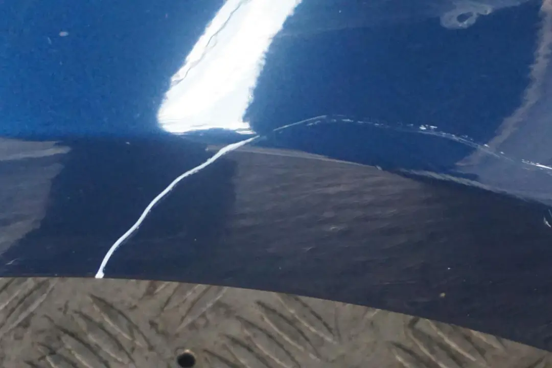 Side Panel Wing Fender Front Left N/S Tiefseeblau Blue A76 to BMW 1 Series E81 E87 with Part number 7133227 BMW 1 Series E81 E87 Side Panel Wing Fender Front Left N/S Tiefseeblau Blue A76 - SKU 7133227-DSB - Part number 7133227