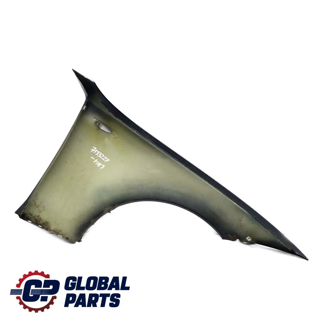 BMW 1 E81 E87 1 Side Panel Wing Fender Front Left N/S Monacoblau Blue - A35 - SKU 7133227-MB1 - Part number 7133227
