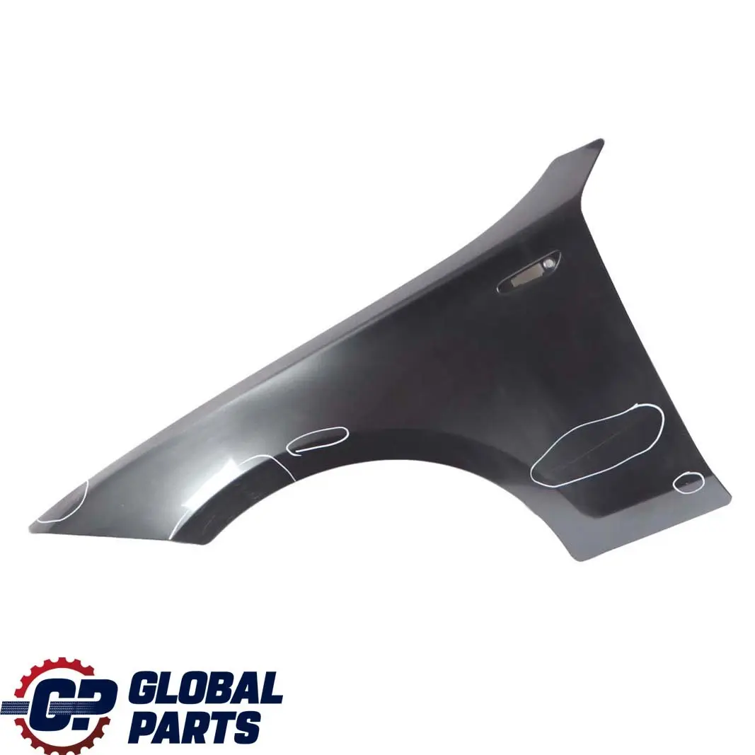 Side Panel Wing Fender Front Left N/S Sparkling Graphite - A22 to BMW 1 E81 E87 4 with Part number 7133227 BMW 1 E81 E87 4 Side Panel Wing Fender Front Left N/S Sparkling Graphite - A22 - SKU 7133227-SG4 - Part number 7133227