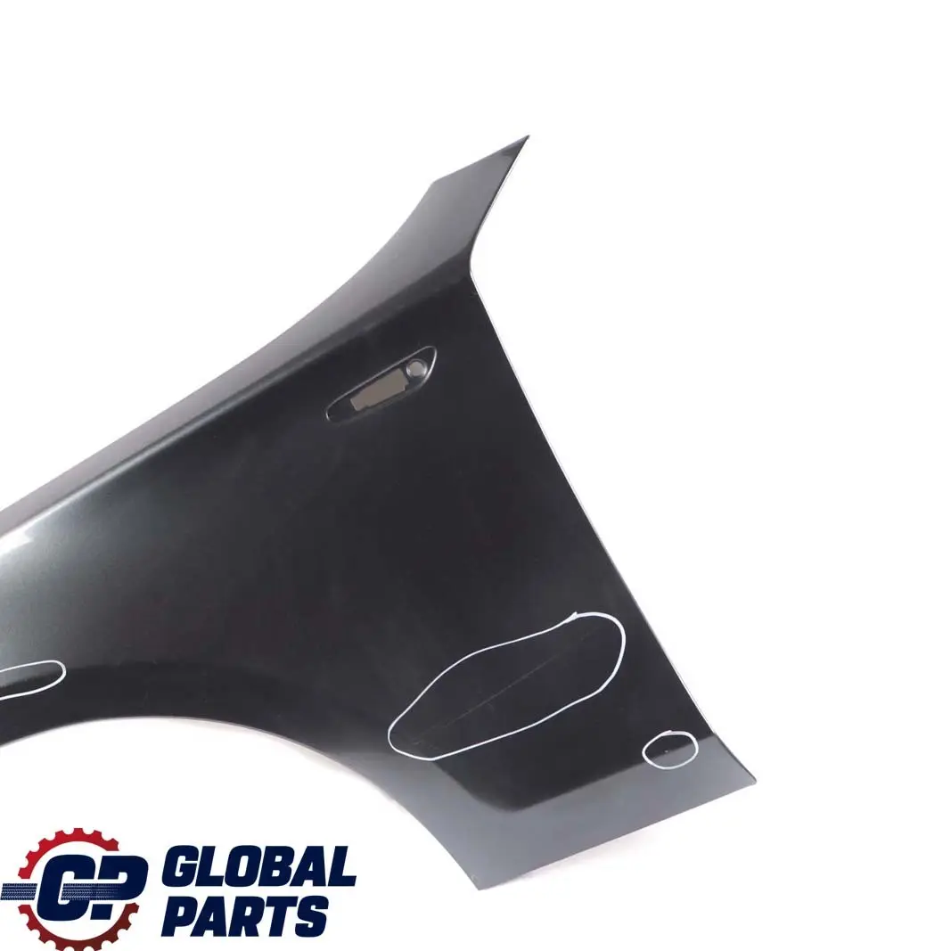 Side Panel Wing Fender Front Left N/S Sparkling Graphite - A22 to BMW 1 E81 E87 4 with Part number 7133227 BMW 1 E81 E87 4 Side Panel Wing Fender Front Left N/S Sparkling Graphite - A22 - SKU 7133227-SG4 - Part number 7133227