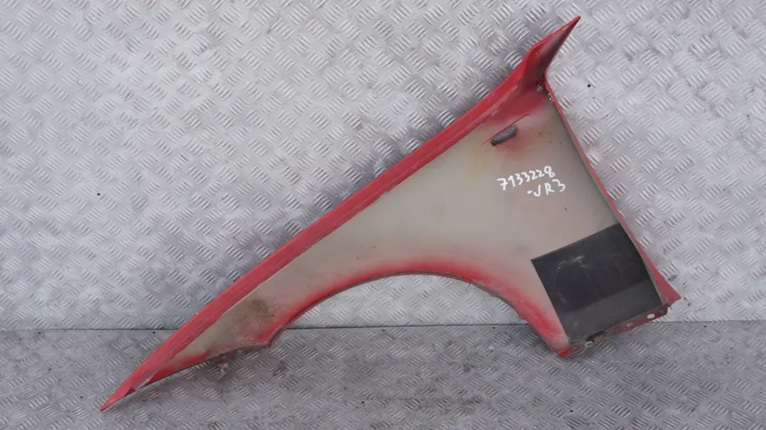 Side Panel Fender Wing Front Right O/S Japanrot Japan Re to BMW 1 Series 3 E81 E87 with Part number 7133228 BMW 1 Series 3 E81 E87 Side Panel Fender Wing Front Right O/S Japanrot Japan Re - SKU 7133228-JR3 - Part number 7133228