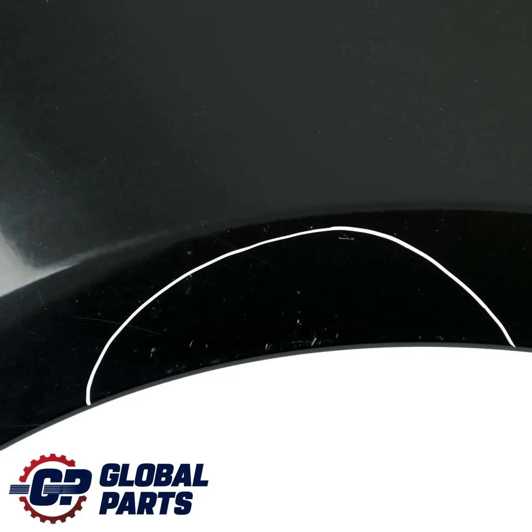BMW 1 Series E81 E87 Side Panel Fender Wing Front Right O/S Schwarz 2 Black 668 - SKU 7133228-SCH9 - Part number 7133228