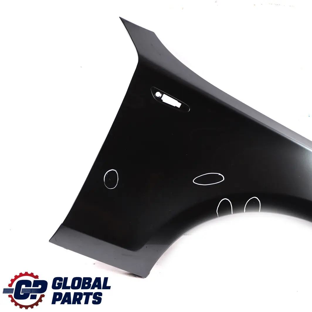 Side Panel Fender Wing Front Right O/S Sparkling Graphite - A22 to BMW E81 E82 E87 with Part number 7133228 BMW E81 E82 E87 Side Panel Fender Wing Front Right O/S Sparkling Graphite - A22 - SKU 7133228-SG3 - Part number 7133228