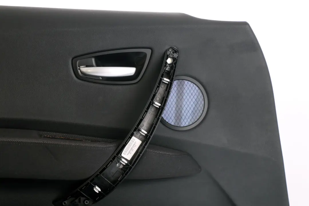 Front Left N/S Door Card Trim Panel Black Folienteil Black to BMW 1 Series E87 2 with Part number 7133299 BMW 1 Series E87 2 Front Left N/S Door Card Trim Panel Black Folienteil Black - SKU 7133299-2 - Part number 7133299