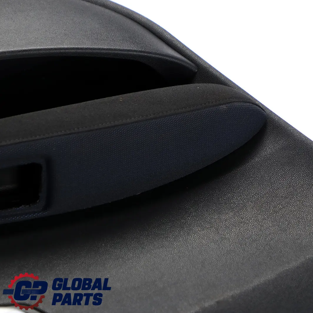 BMW E87 5 Front Left N/S Door Card Trim Panel Black Folienteil Monaco Blue - SKU 7133299-5 - Part number 7133299