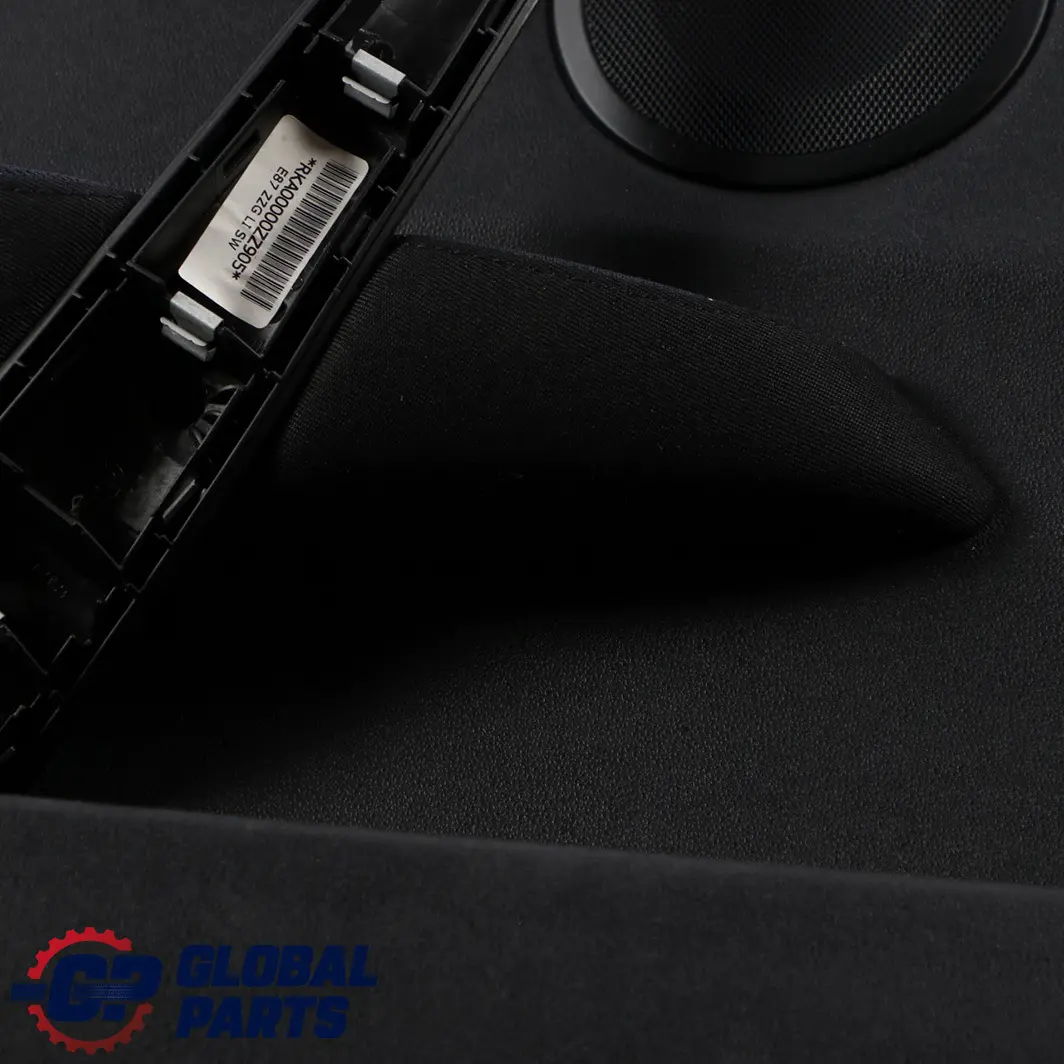 BMW E87 5 Front Left N/S Door Card Trim Panel Black Folienteil Monaco Blue - SKU 7133299-5 - Part number 7133299