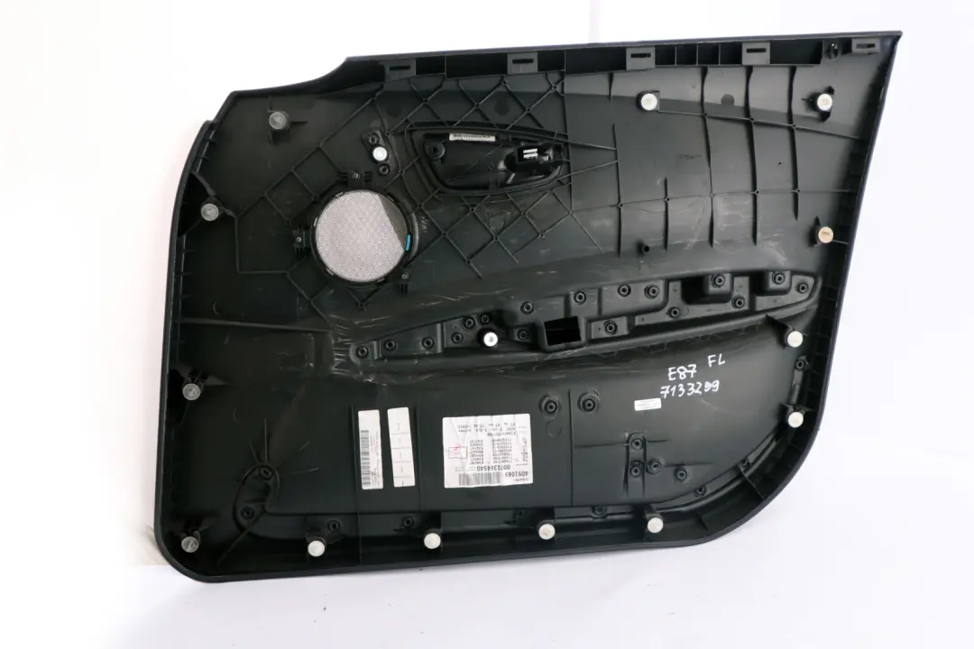BMW E87 Pannello Porta Davanti SX Porta Anteriore Sinistra Nero - SKU 7133299 - Numero di parte 7133299