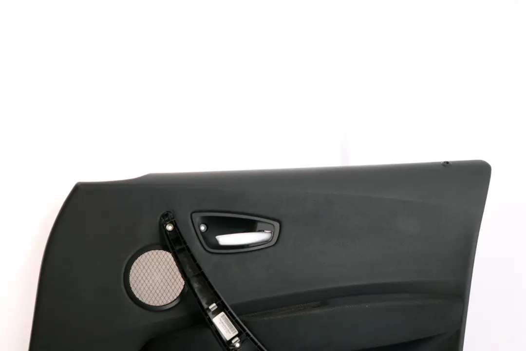 BMW 1 Series E87 2 Front Right O/S Interior Door Card Panel Black Folienteil - SKU 7133300-2 - Part number 7133300