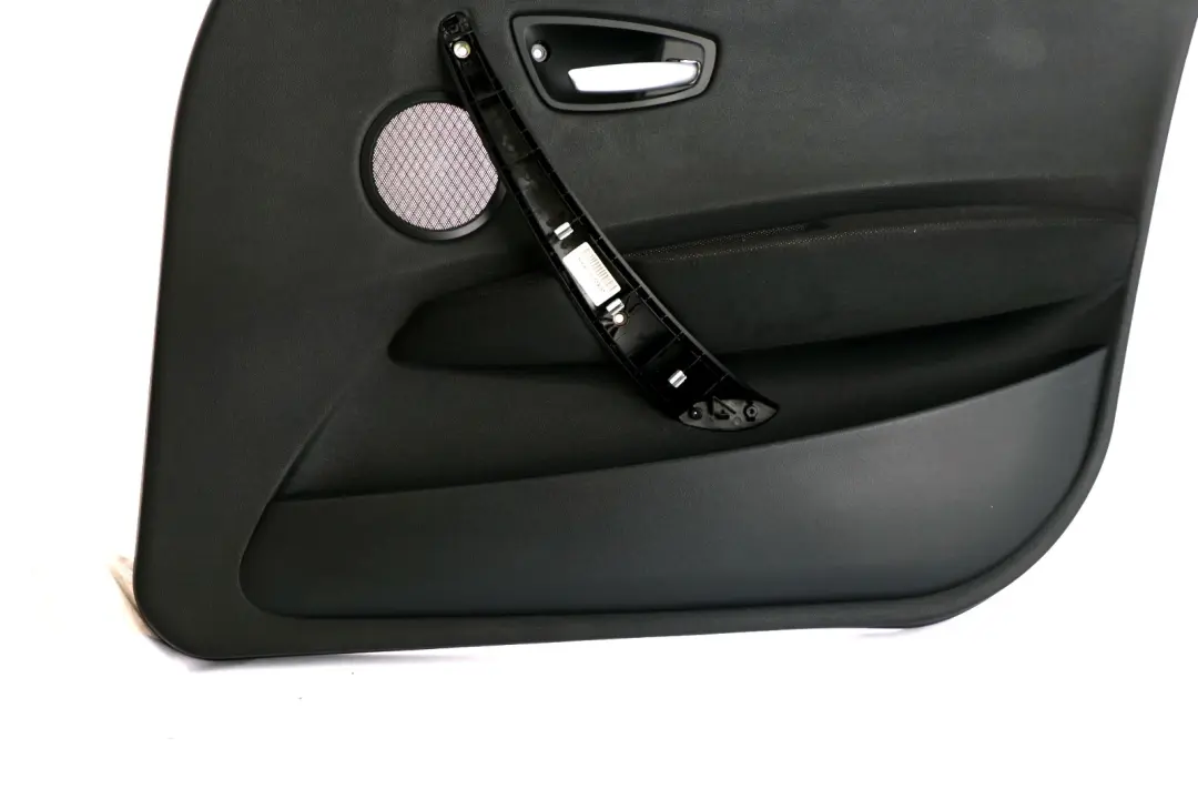 BMW 1 Series E87 2 Front Right O/S Interior Door Card Panel Black Folienteil - SKU 7133300-2 - Part number 7133300