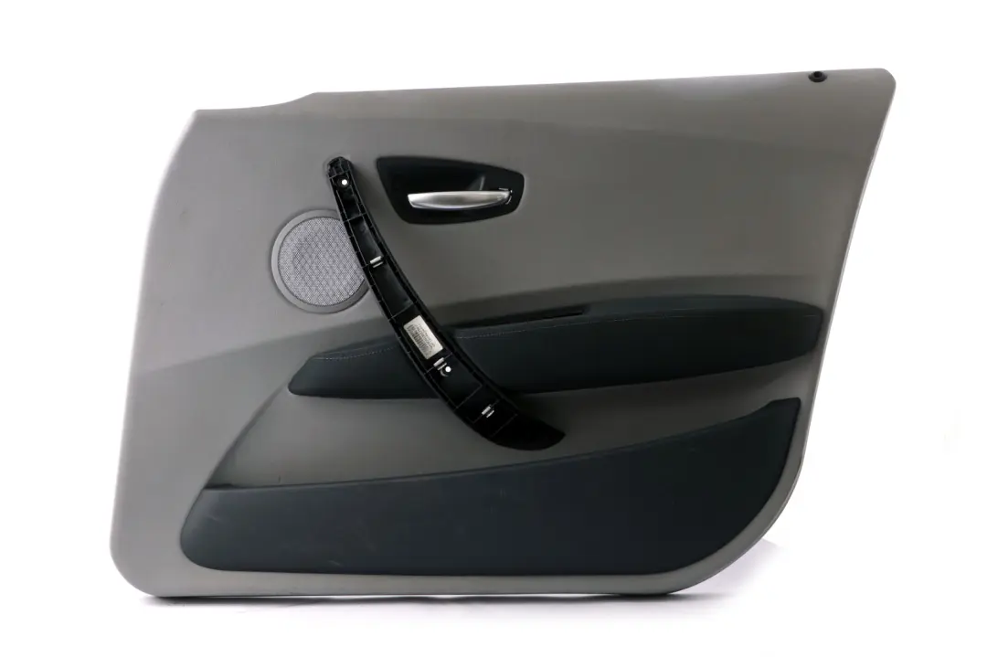 Door Card Trim Panel Front Right O/S Alaskagrau Alaska Grey to BMW 1 Series E87 2 with Part number 7133302 BMW 1 Series E87 2 Door Card Trim Panel Front Right O/S Alaskagrau Alaska Grey - SKU 7133302-2 - Part number 7133302