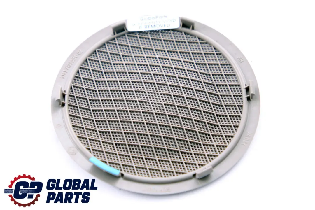 BMW E87 Couvercle Haut-parleur Noir Garniture de Porte Droite Alaskagrau 7133334 - SKU 7133338 - Numéro de pièce 7133338