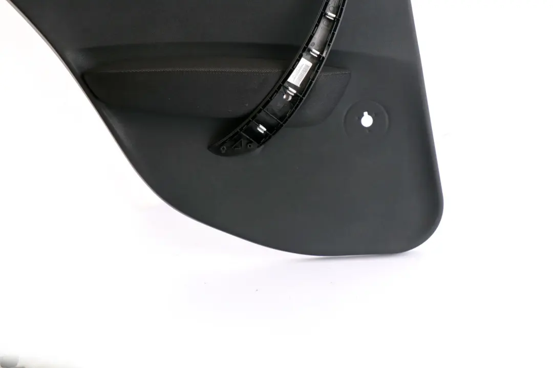 BMW 1 Series E87 Rear Left N/S Door Card Trim Panel Black Anthracite Network - SKU 7133351-1 - Part number 7133351