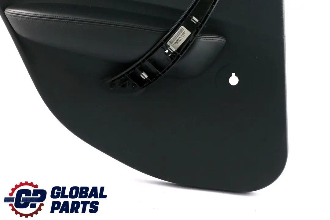 BMW 1 Series E87 Rear Left N/S Door Card Trim Panel Black Leather Boston - SKU 7133351-3 - Part number 7133351