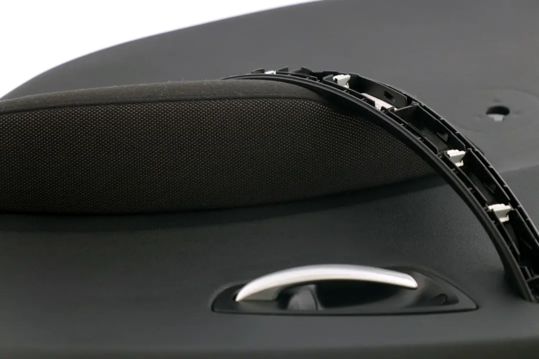 Right O/S Door Card Trim Panel Black Anthracite Network to BMW 1 Series E87 Rear with Part number 7133352 BMW 1 Series E87 Rear Right O/S Door Card Trim Panel Black Anthracite Network - SKU 7133352-1 - Part number 7133352