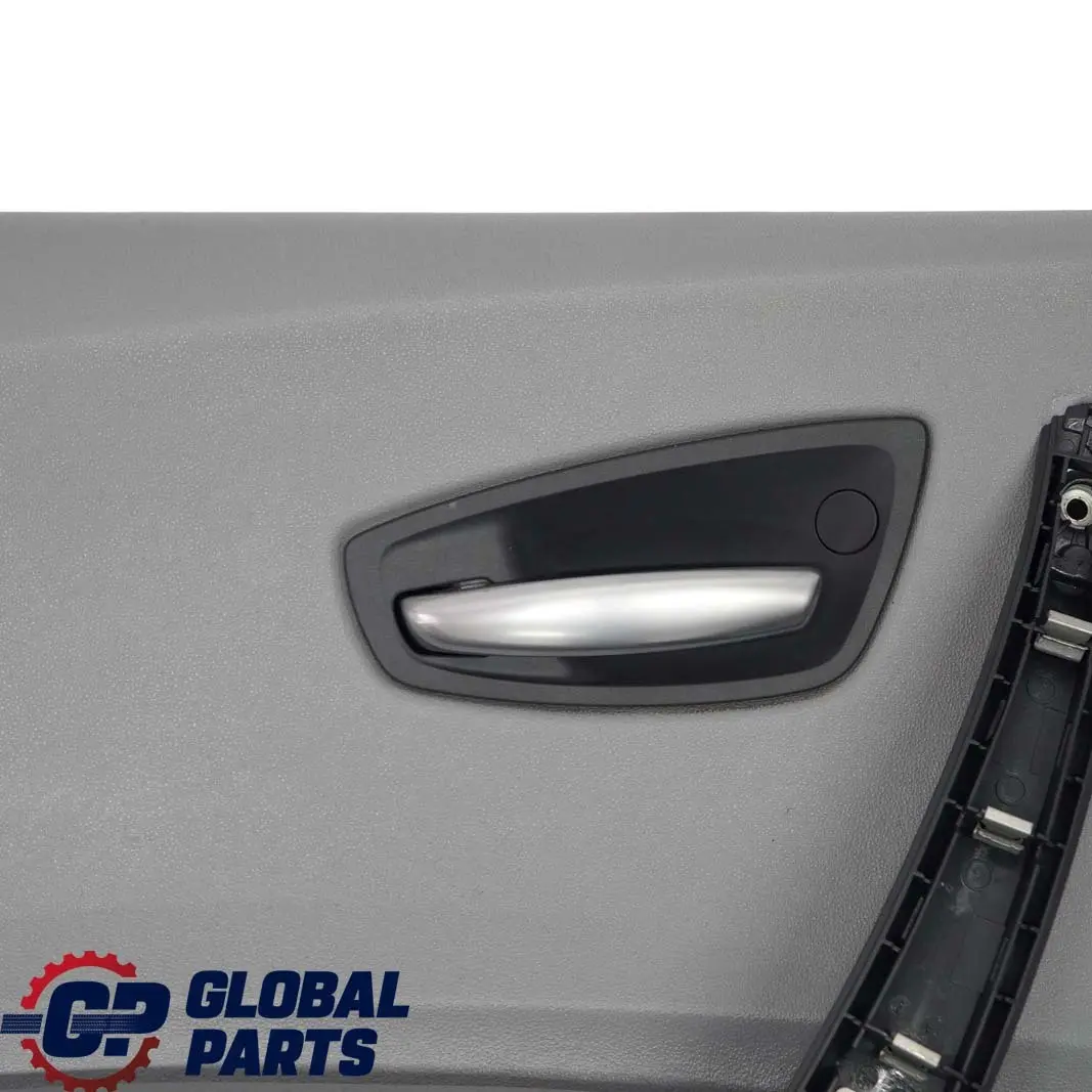 BMW E87 Trasera Izquierda Tarjeta Puerta cuero panel ajuste Alaskagrau Gris - SKU 7133353-2 - Número de pieza 7133353