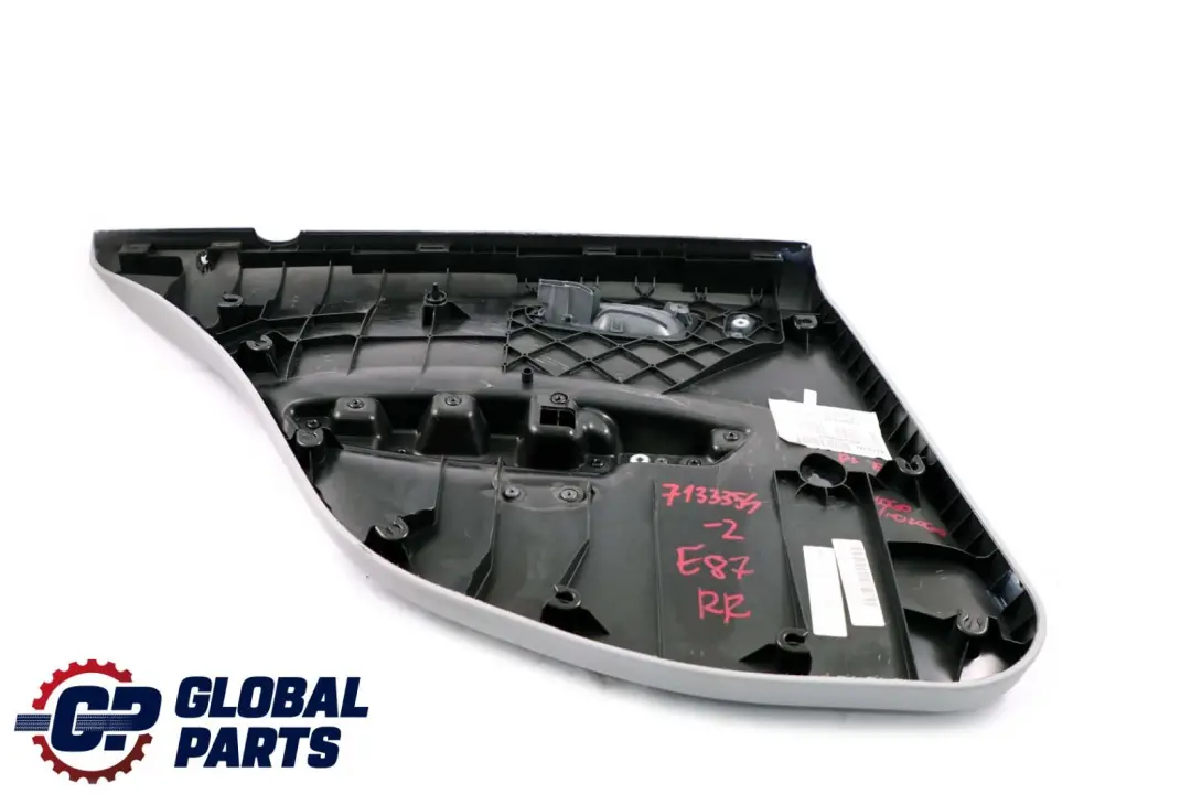 Garniture de Porte Arriere Droite Gris Alaska Gris pour BMW E87 à propos du numéro de pièce 7133354 BMW E87 Garniture de Porte Arriere Droite Gris Alaska Gris - SKU 7133354-2 - Numéro de pièce 7133354