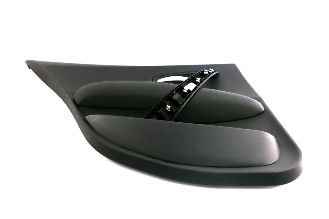 Left N/S Door Card Trim Panel Folienteil Schwarz Black to BMW 1 Series 2 E87 Rear with Part number 7133359 BMW 1 Series 2 E87 Rear Left N/S Door Card Trim Panel Folienteil Schwarz Black - SKU 7133359-2 - Part number 7133359