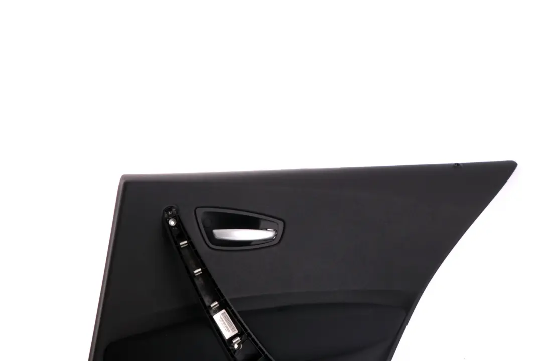 Right O/S Door Card Trim Panel Folienteil Schwarz Black to BMW 1 Series E87 1 Rear with Part number 7133360 BMW 1 Series E87 1 Rear Right O/S Door Card Trim Panel Folienteil Schwarz Black - SKU 7133360-1 - Part number 7133360