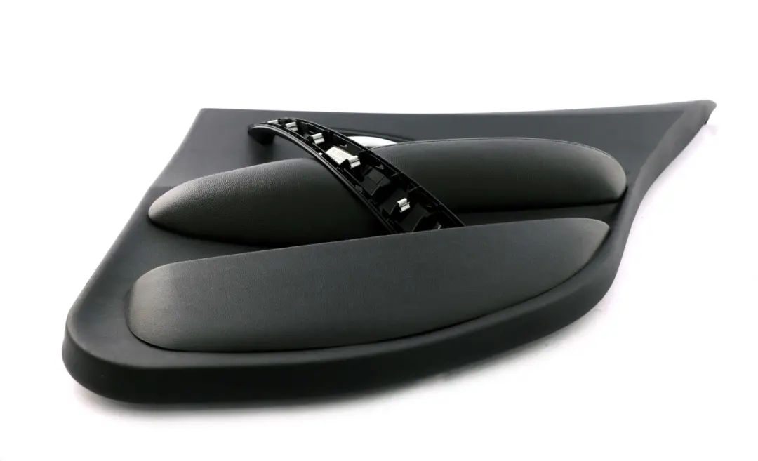 Right O/S Door Card Trim Panel Folienteil Black Leather to BMW 1 Series E87 3 Rear with Part number 7133360 BMW 1 Series E87 3 Rear Right O/S Door Card Trim Panel Folienteil Black Leather - SKU 7133360-3 - Part number 7133360