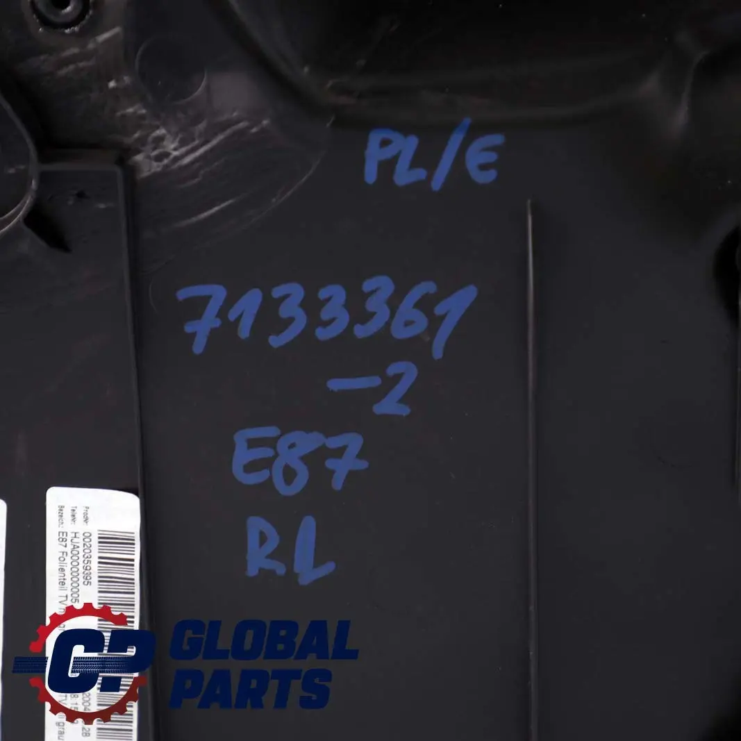 BMW 1 Reihe E87 Türverkleidung Hinten Links Stoff Alaskagrau Alaska Grau - SKU 7133361-2 - Teilenummer 7133361