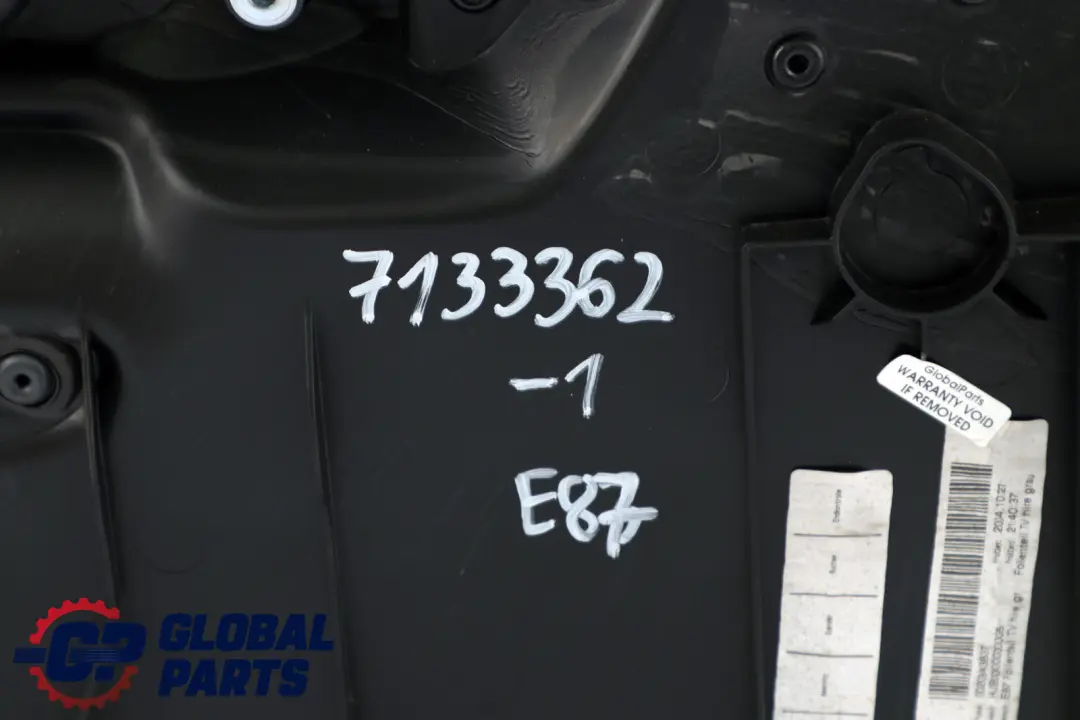 Right O/S Door Card Trim Panel Alaskagrau Alaska Grey Moire to BMW 1 E87 Rear with Part number 7133362 BMW 1 E87 Rear Right O/S Door Card Trim Panel Alaskagrau Alaska Grey Moire - SKU 7133362-1 - Part number 7133362