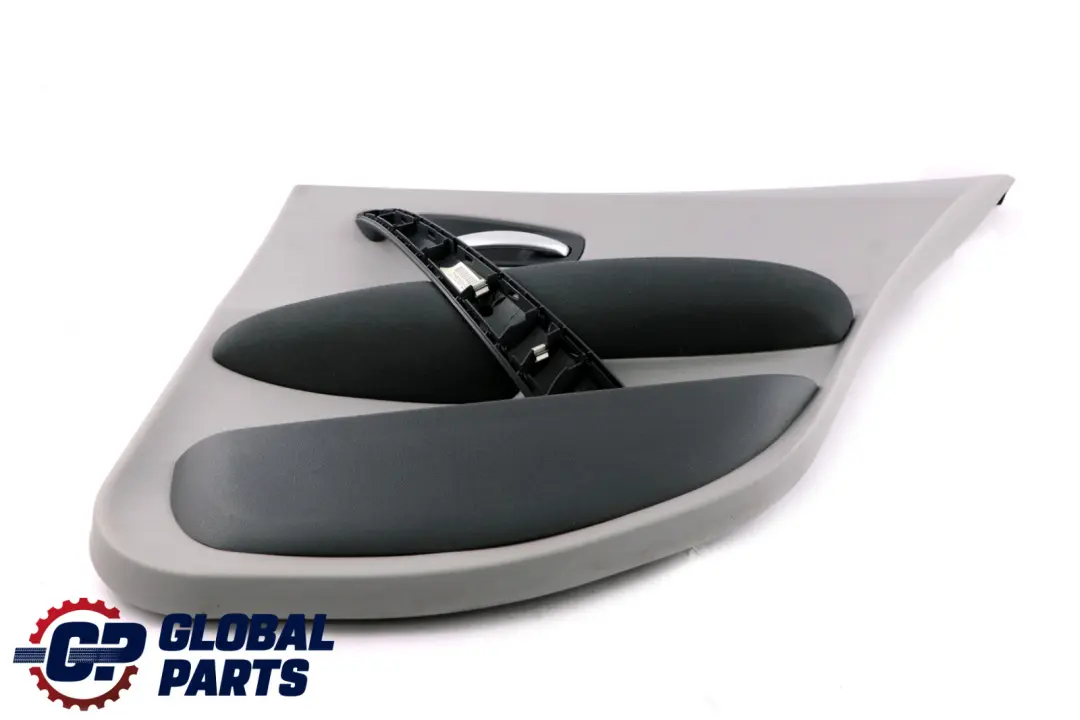 Right O/S Door Card Trim Panel Alaskagrau Alaska Grey Moire to BMW 1 E87 Rear with Part number 7133362 BMW 1 E87 Rear Right O/S Door Card Trim Panel Alaskagrau Alaska Grey Moire - SKU 7133362-1 - Part number 7133362