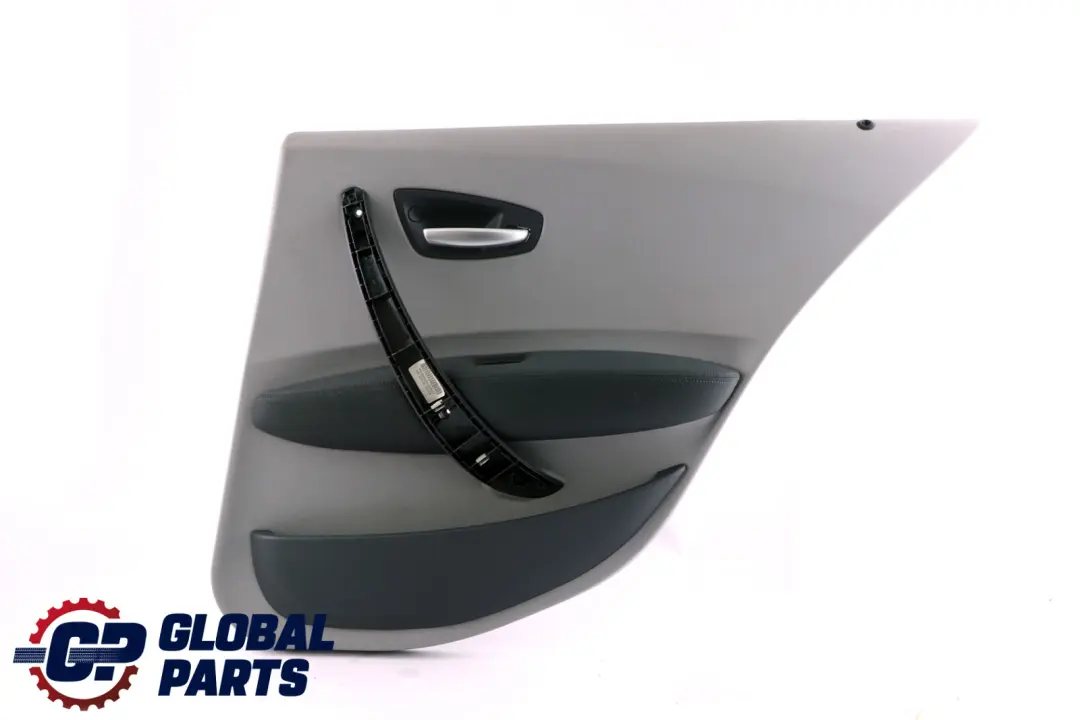 Right O/S Door Card Trim Panel Alaskagrau Alaska Grey Moire to BMW 1 E87 Rear with Part number 7133362 BMW 1 E87 Rear Right O/S Door Card Trim Panel Alaskagrau Alaska Grey Moire - SKU 7133362-1 - Part number 7133362