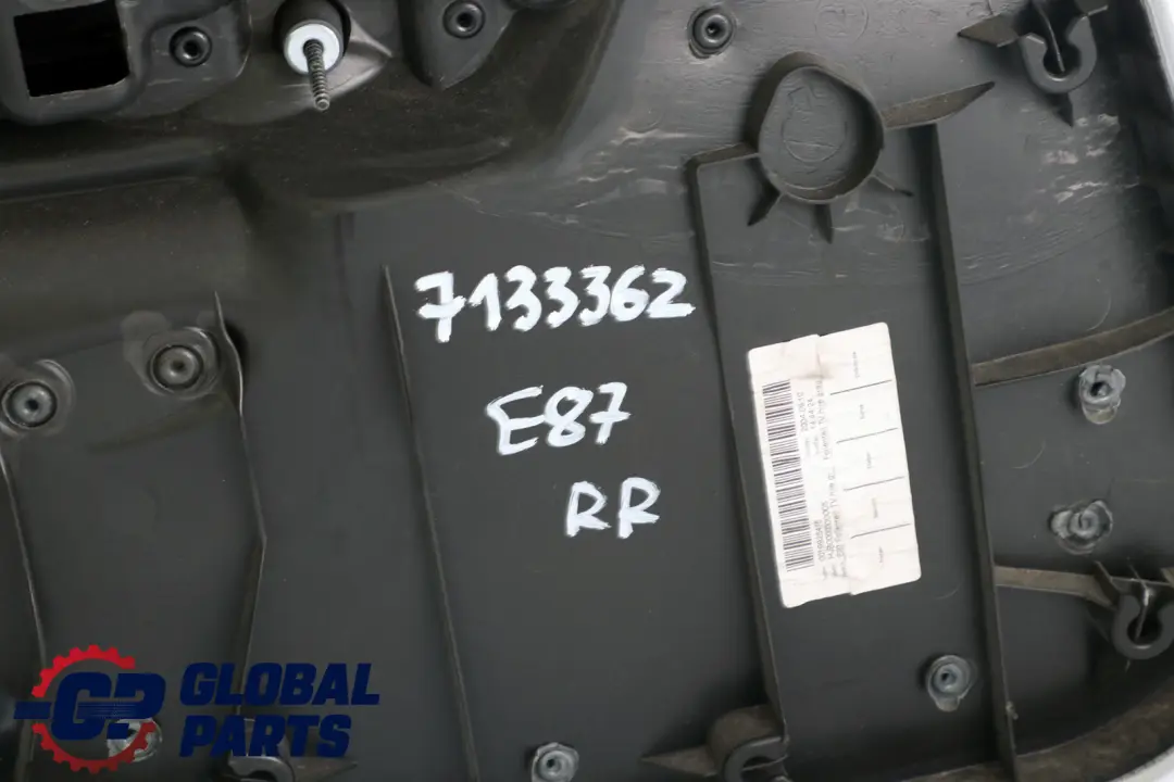 BMW 1 Reihe E87 Türverkleidung Hinten Rechts Alaskagrau Grau - SKU 7133362 - Teilenummer 7133362