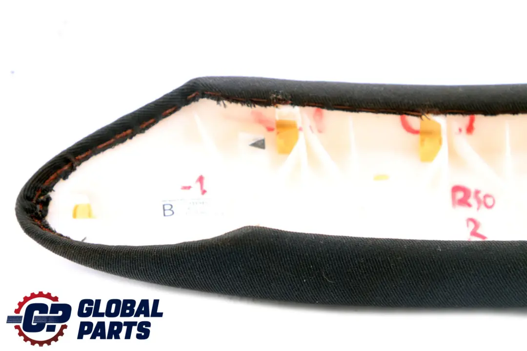 BMW Mini Cooper R50 R52 Armrest Door Cover Right Panel O/S Cloth Panther Black - SKU 7133502-1 - Part number 7133502
