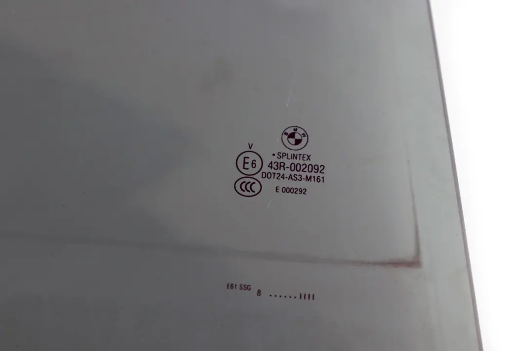 Szyba Boczna Drzwi Prawy Tył Prawa Tylna AS3 do BMW E61 o numerze 7133600 BMW E61 Szyba Boczna Drzwi Prawy Tył Prawa Tylna AS3 - SKU 7133600 - Numer Części 7133600