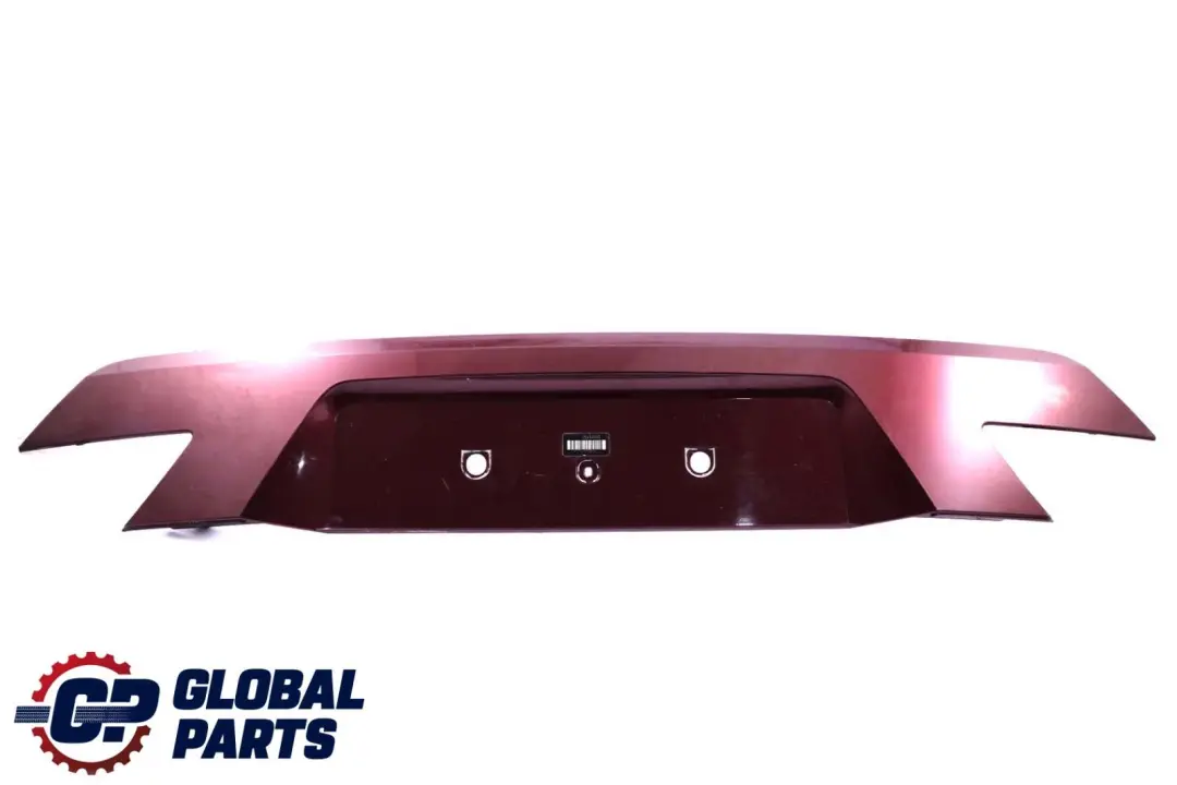 BMW 7 Series E65 E66 Boot Trunk Lid Finisher Trim Barberarot Barbera Red A39 - SKU 7133637-BAR - Part number 7133637
