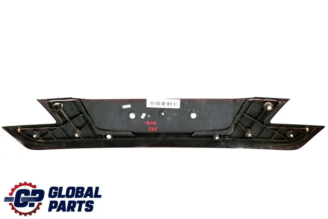 BMW 7 Series E65 E66 Boot Trunk Lid Finisher Trim Barberarot Barbera Red A39 - SKU 7133637-BAR - Part number 7133637