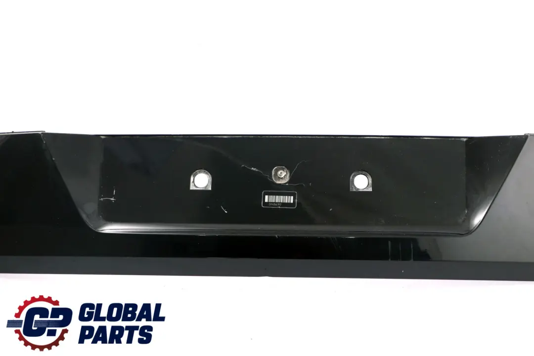 BMW E65 E66 Boot Trunk Lid Finisher Trim Black Sapphire Metallic - SKU 7133637-BS - Part number 7133637