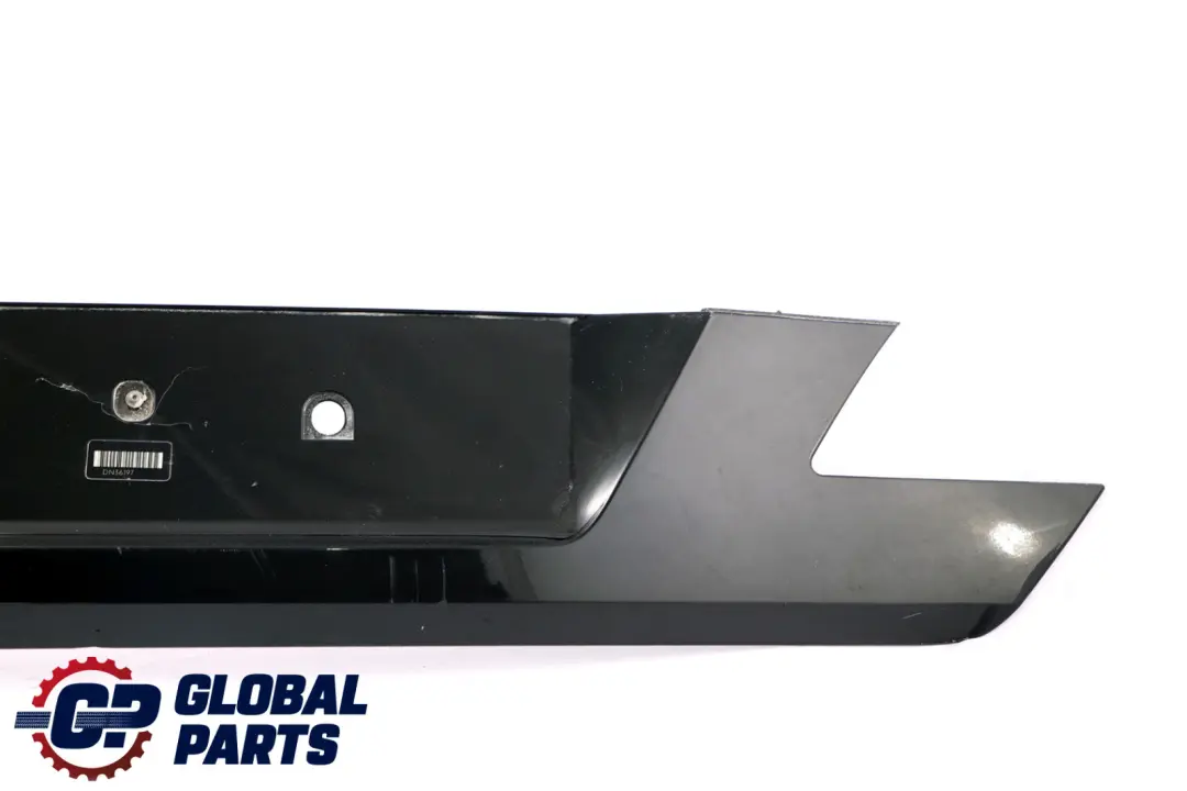 BMW E65 E66 Boot Trunk Lid Finisher Trim Black Sapphire Metallic - SKU 7133637-BS - Part number 7133637