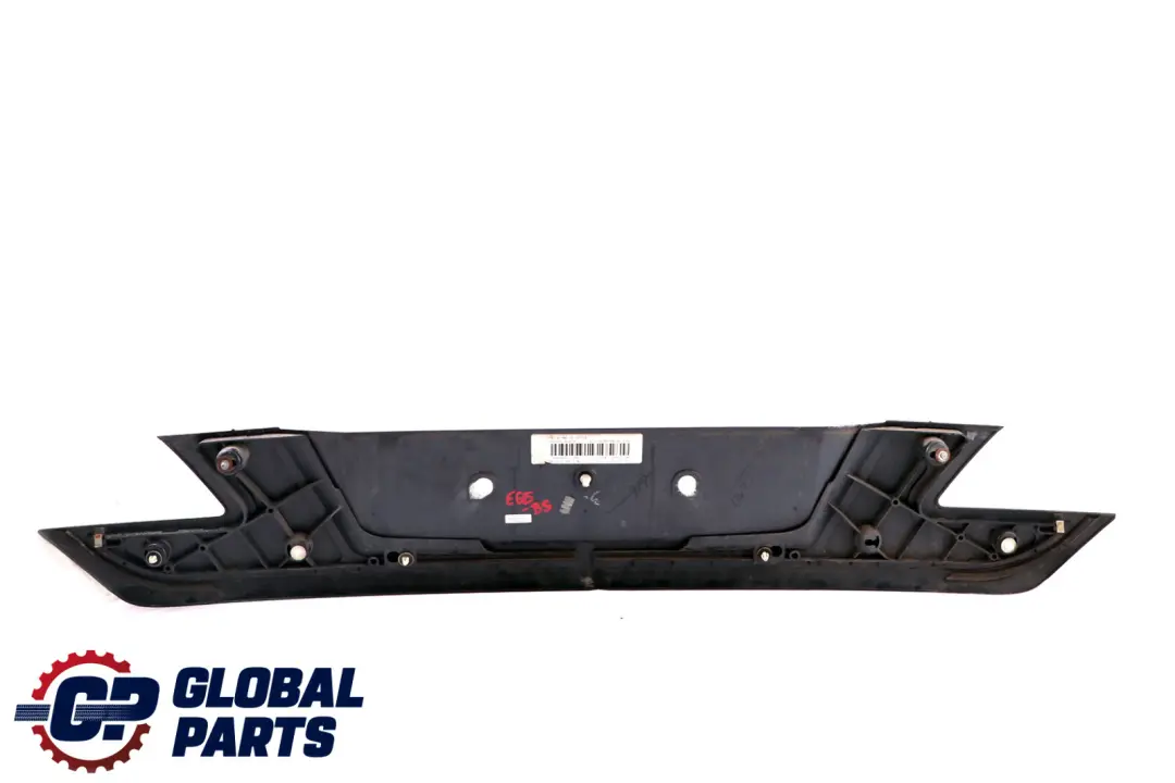 BMW E65 E66 Boot Trunk Lid Finisher Trim Black Sapphire Metallic - SKU 7133637-BS - Part number 7133637