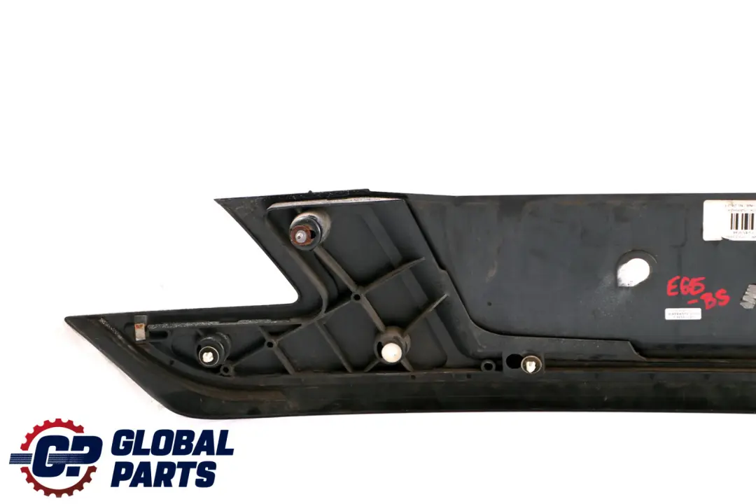 BMW E65 E66 Boot Trunk Lid Finisher Trim Black Sapphire Metallic - SKU 7133637-BS - Part number 7133637