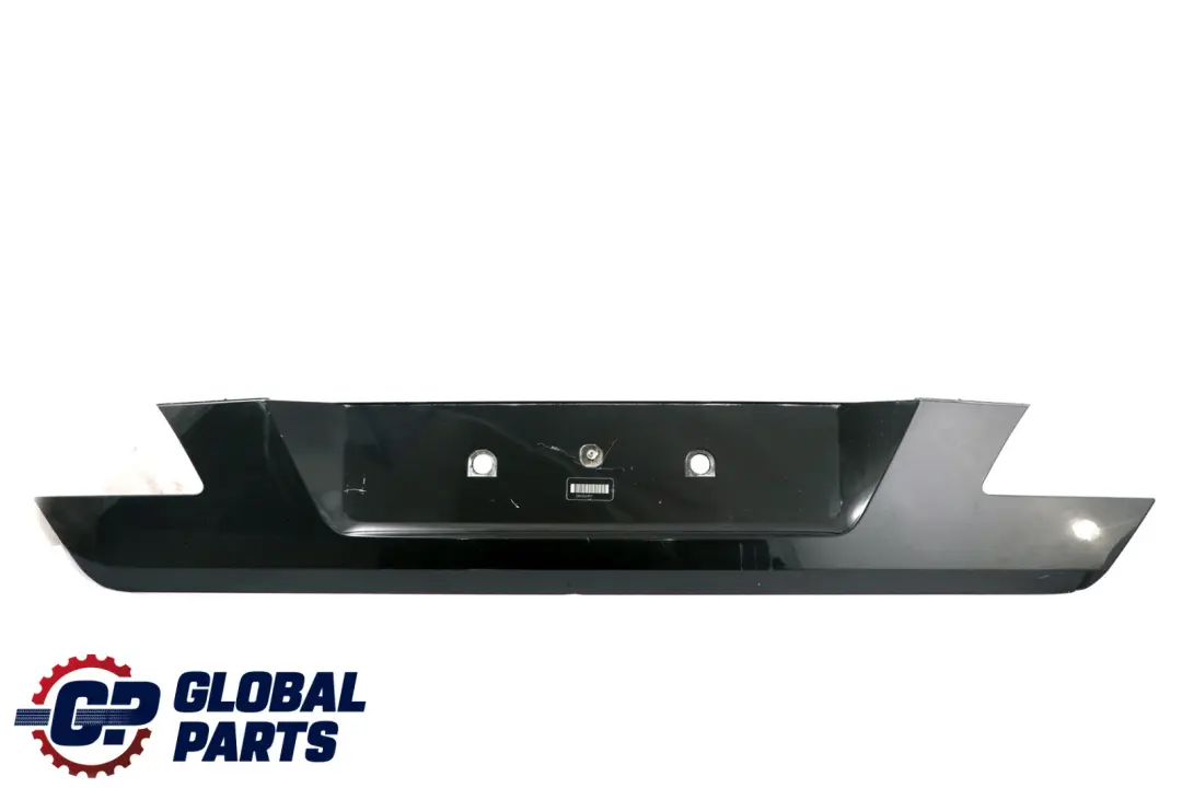 BMW E65 E66 Boot Trunk Lid Finisher Trim Black Sapphire Metallic - SKU 7133637-BS - Part number 7133637
