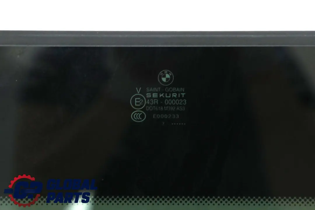 BMW E63 Coupe Techo corredizo Sunroof Cristal Ventana Negro AS3 - SKU 7133717 - Número de pieza 7133717