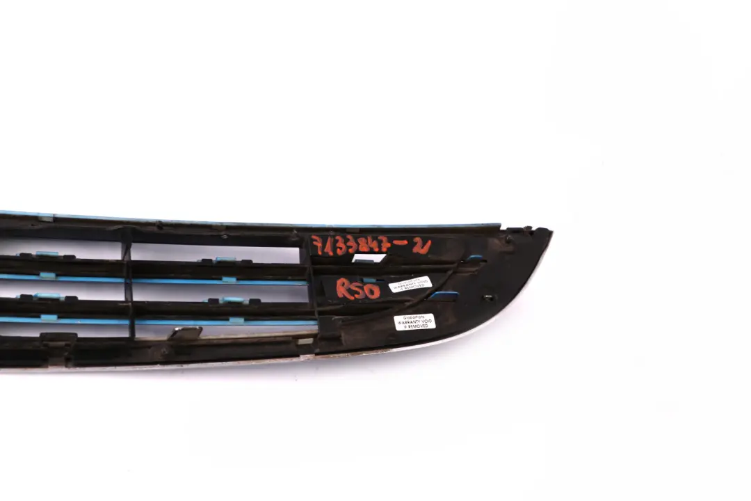 Front Bumper Grill Gille Bonnet Hyper Blue to BMW Mini Cooper 2 R50 R52 R53 with Part number 7133847 BMW Mini Cooper 2 R50 R52 R53 Front Bumper Grill Gille Bonnet Hyper Blue - SKU 7133847-2 - Part number 7133847