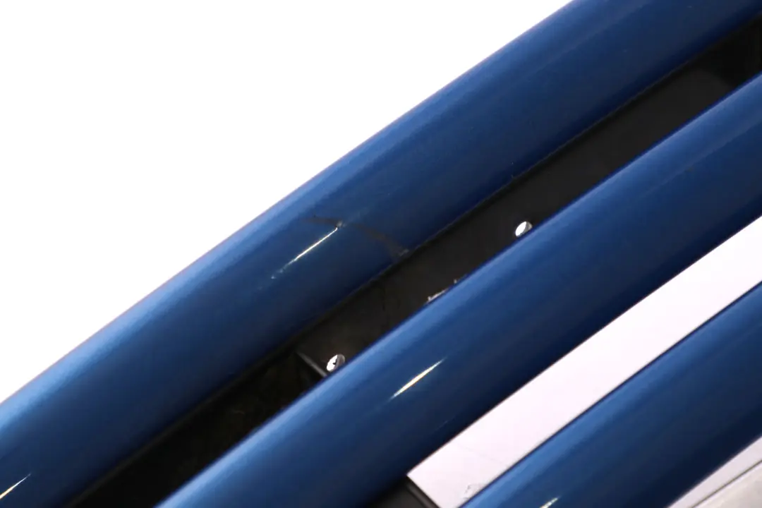 Front Bumper Grill Gille Bonnet Hyper Blue to BMW Mini Cooper 2 R50 R52 R53 with Part number 7133847 BMW Mini Cooper 2 R50 R52 R53 Front Bumper Grill Gille Bonnet Hyper Blue - SKU 7133847-2 - Part number 7133847