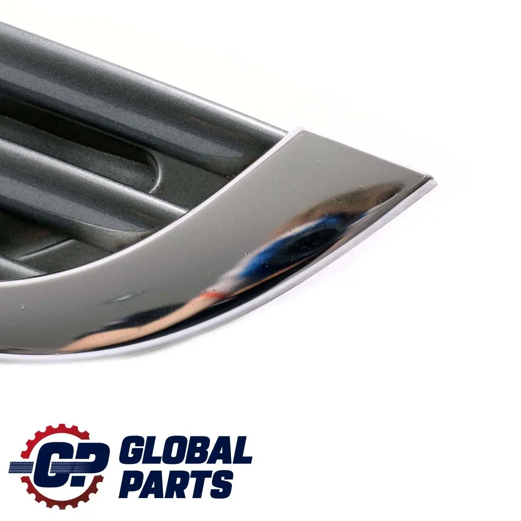 Mini Cooper R50 R52 Paraurti Anteriore Chrome Grill Gille Bonnet Argento Scuro - SKU 7133847-DS - Numero di parte 7133847