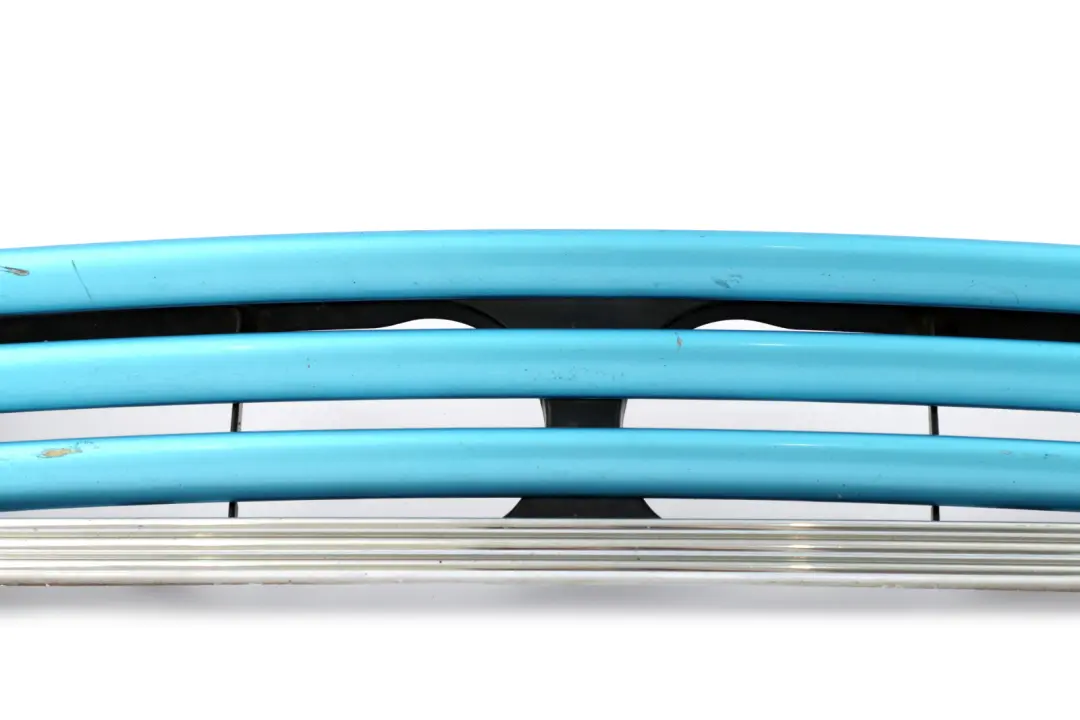 Front Bumper Chrome Grill Gille Bonnet Electric Blue to Mini Cooper R50 R52 with Part number 7133847 Mini Cooper R50 R52 Front Bumper Chrome Grill Gille Bonnet Electric Blue - SKU 7133847-ELB - Part number 7133847