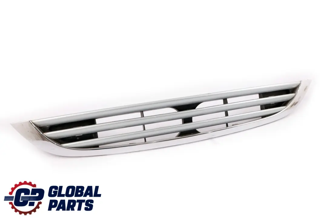 Front Bumper Chrome Grill Gille Bonnet Pure Silver to BMW Mini Cooper R50 R52 with Part number 7133847 BMW Mini Cooper R50 R52 Front Bumper Chrome Grill Gille Bonnet Pure Silver - SKU 7133847-PS - Part number 7133847