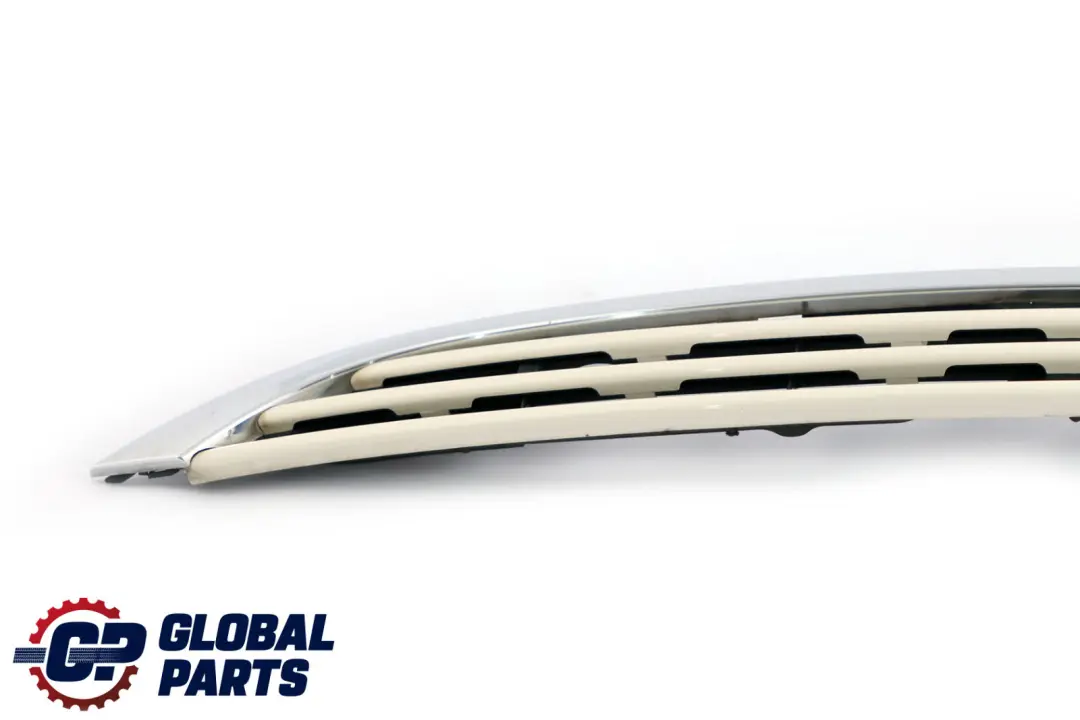 BMW Mini Cooper R50 R52 Front Bumper Chrome Grill Gille Bonnet Pepper White 850 - SKU 7133847-PW - Part number 7133847