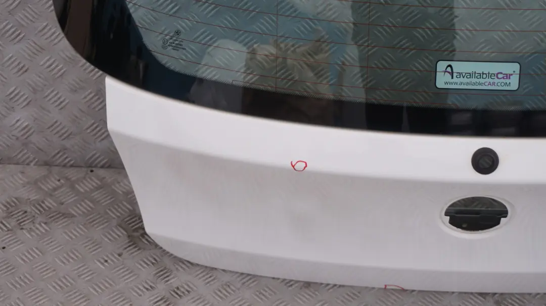BMW 1 SERIES E81 E87 E87N Trunk Lid Tailgate Boot Lid Alpinweiss 3 White - 300 - SKU 7133898-AW1 - Part number 7133898