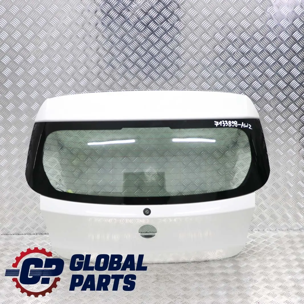BMW 1 SERIES E81 E87 E87N Trunk Lid Tailgate Boot Lid Alpinweiss 3 White - 300 - SKU 7133898-AW2 - Part number 7133898